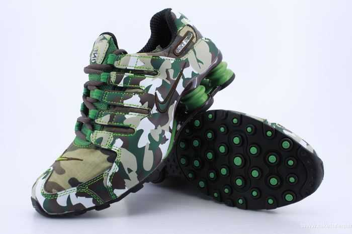 vert armee Nike Shox NZ (2)